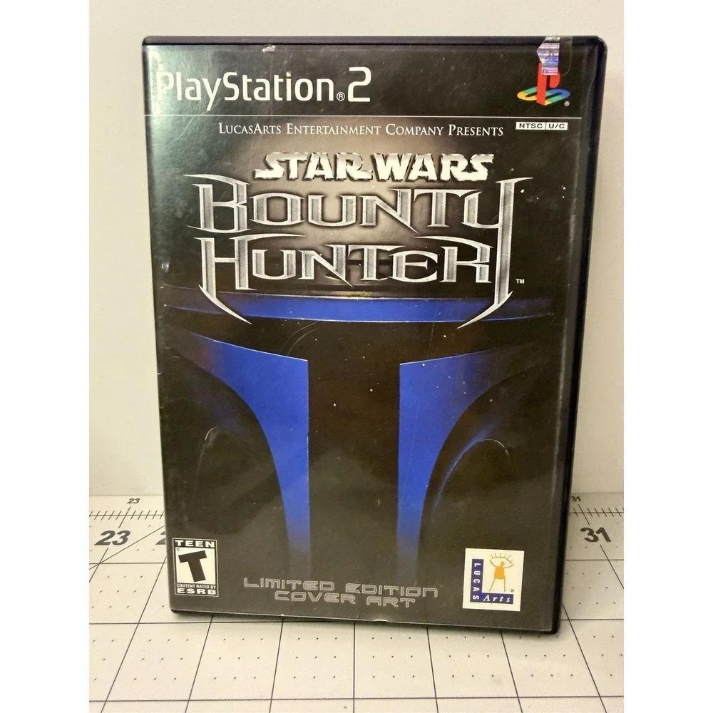 Star Wars Bounty Hunter PS2 Sony PlayStation 2 Game Limited Edition CIB